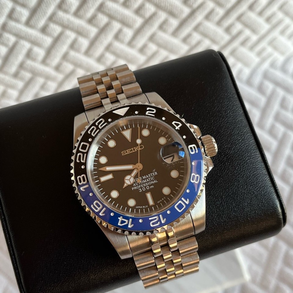Seiko custom build automatic watch - sapphire crystal - NH35